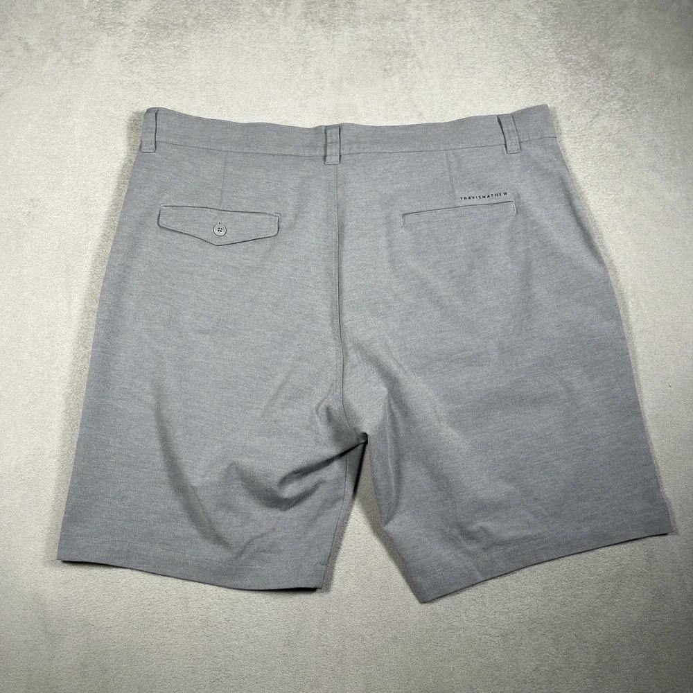 Travis Mathew Men's 38 Chino Golf Shorts *Lot 2 Stretch Performance Flat Front